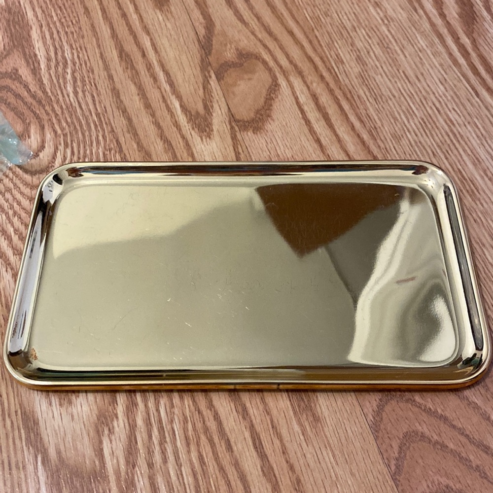 Gold Vanity Tray